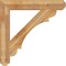 Ekena Millwork Olympic Craftsman Rough Sawn Bracket, Western Red Cedar, 6"W x 42"D x 42"H BKT06X42X42OLY04RWR - alternate 3